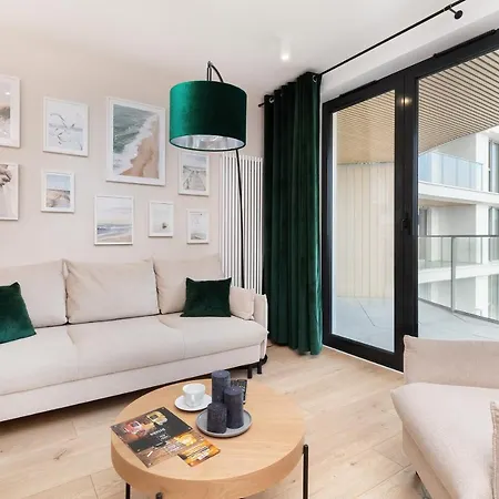 아파트 Luxury Tarasy Baltyku With Stunning Views & Sauna & Gym By Renters Prestige 그단스크