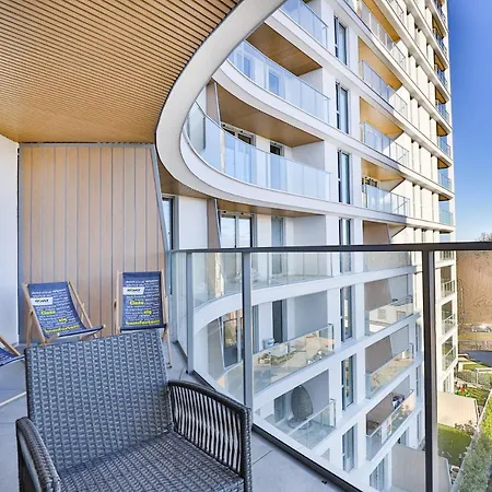 아파트 Luxury Tarasy Baltyku With Stunning Views & Sauna & Gym By Renters Prestige *
